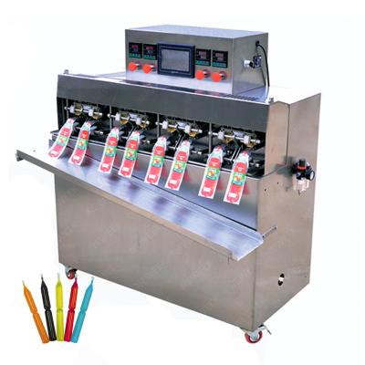 China NEWEEK Food Ice Lolly Pouch Filling And Sealing Machine Bag Juice Standup Pouch Filling Machine for sale