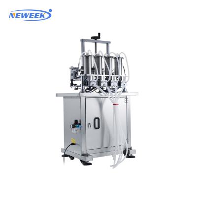 China NEWEEK Automatic Food Vacuum Bottle Filler Perfume Liquid Filling Machine for sale