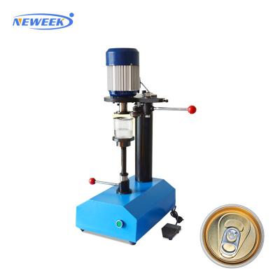 China NEWEEK 2022 Food Jar Sealing Glass Seam Locking Machine Manual Plastic Cans Bottle Sealing Machine for sale