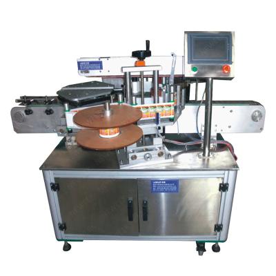 China NEWEEK Automatic Food Bottle Flat Round Square Date Double Sided Labeling Machine for sale