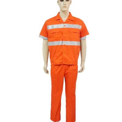 China Wholesale Color Orange Overalls Pavement Safety Coverall For Work Wear Acid Resistant Clothing Clothing for sale