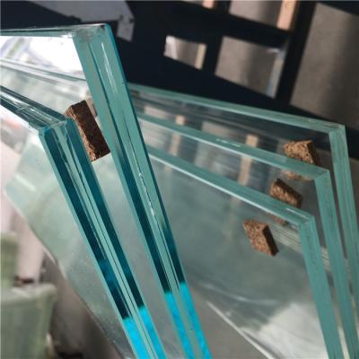 China Clear / Colored PVB Tempered Laminated Glass Curtain Wall Laminated Toughened Safety Glass 3600mm*18000mm For Building / Apartment for sale