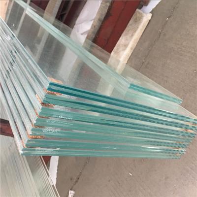 China Ultra Clear Laminated Glass Sound Insulation 8mm Thick Toughened Glass EVA Film Double Pane Laminated Glass 4mm 5mm 6mm 10mm for sale