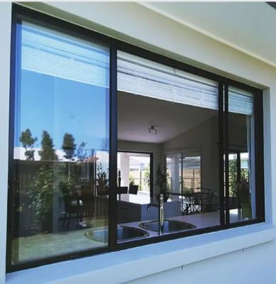 China Aluminum Frame Glass Windows With Cheap Price  Latest Simple Design Aluminum Sliding House Window for sale