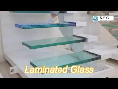 10mm /5+5mm thick tempered laminated glass for balcony railings – strong and weather-resistant