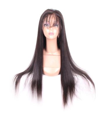 China Silky Straight Wave Full Lace Wigs Remy Hair In India, 100% Human Hair Wigs Wholesale In Cheap Price for sale