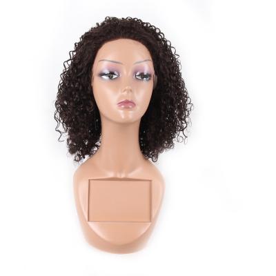 China Water Wave 13*4 Lace Up Bob Curly Wig Brazilian Curly Short Front Human Hair Wigs Remy Hair Extension for sale