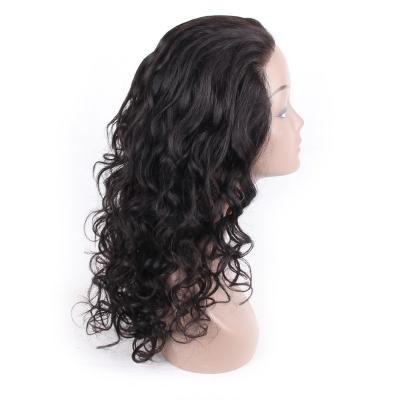 China Curly Water Wave Lace Band Wigs Pre Plucked With Baby Hair Glueless Short Lace Front Wig Brazilian Remy Hair Human Hair Bob Wigs for sale