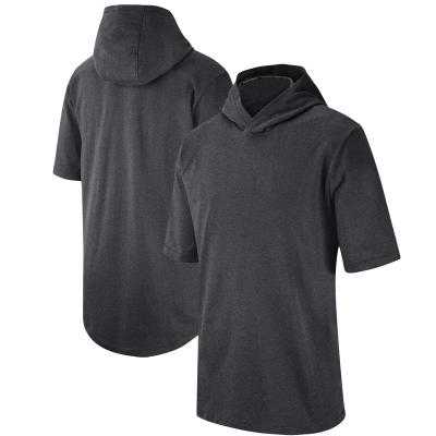 China Breathable short sleeve Tshirt with hood for fishing for sale