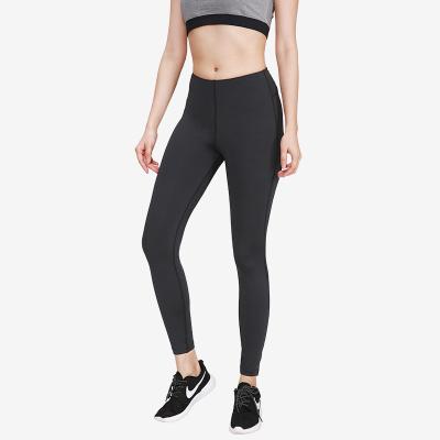 China Breathable New fitness pants women high waist yoga running tights sexy hip elastic stretch Europe and America seamless high waist yoga pant for sale