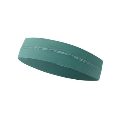 China Custom Yoga+Running VCANFASHION Yoga+Running Women/Men Solid Color Gym Sports Sports Headband Soft Cotton Unisex Elastic Yoga Polyester Running Headband for sale