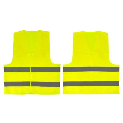 China No Traffic Road Motorcycle Safety Vest Running Riding Yellow Reflective Vest From VCANFASHION China Factory for sale