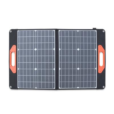 China ETFE high quality 60W two fold solar panel 200w portable foldable solar panel for camping for sale