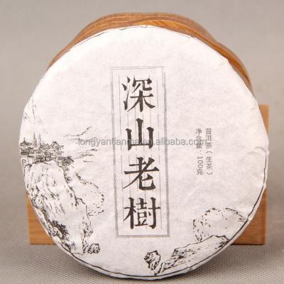 China Compressed or loose tea in 2013 Pu'er tea wholesale seven cake of old mountain ecological Pu'er tea for sale