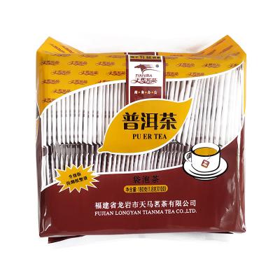 China Restaurant tea china factory 2.0g *100teabags puer tea for restaurant tea good competitive price for sale