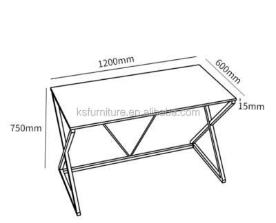 China (Size) SOHO Computer Desk Factory Price Adjustable Cheapest Modern Office Furniture Design Modern Desk Customize Simple Furniture for sale