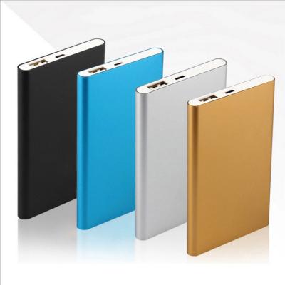 China 2021 New Portable Slim Battery Indicator Power Bank Portable Travel Cargador Power Banks Charger 5000mAH Outdoor Universal Battery Charger for Smartphone m for sale