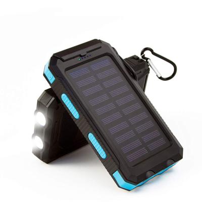 China 20000mah Portable Waterproof Solar Charger 10000mah 8000mah Solar Panel Charging IP67 IPX6 Solar Power Bank For Cell for sale