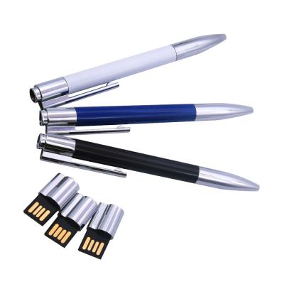 China Logo Ballpoint Pen Drive Touch Screen Memory Stick 4GB 8GB 16GB Usb 2.0 Drive 32GB 64GB Flash Business Worked Wedding/Gifts/Photography/Gifts for sale