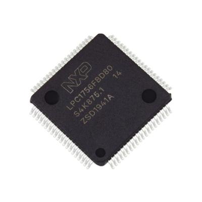 China The new standard original LPC1756FBD80 LPC1756 LQFP80 controller IC supports BOM order quotation for sale