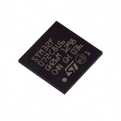 China New standard original STM32F072C8U6 STM32F072 LQFP48 controller IC support BOM order quote for sale