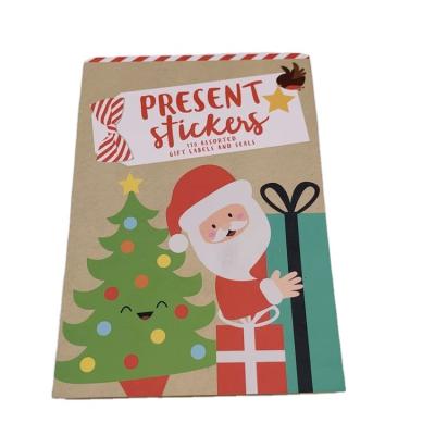 China Mini Cartoon Sticker Christmas Foil Sticker Planner Happy Scrapbook Accessory Bundles Sticker Book for sale