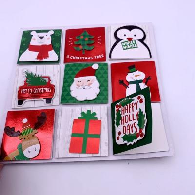 China Christamas Decoration Christmas Tags Mall Ornaments Hanging Decoration For Xmas For Greeting Card for sale