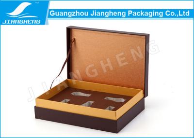 China Environmental Friendly Cardboard Packaging Box Book Shaped For Massage Essential Oil for sale