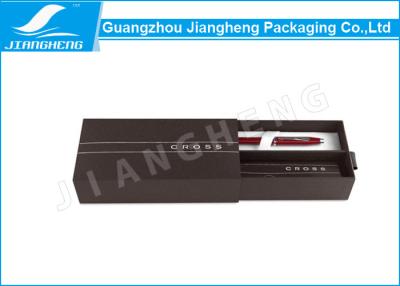 China Decorative Beautiful Eco Packaging Boxes , Customized Drawer Cardboard Pen Box for sale