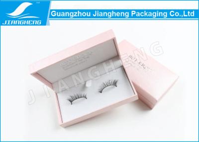 China Custom False Eyelash Packaging Box CMYK Printing Paper With Inner Tray for sale