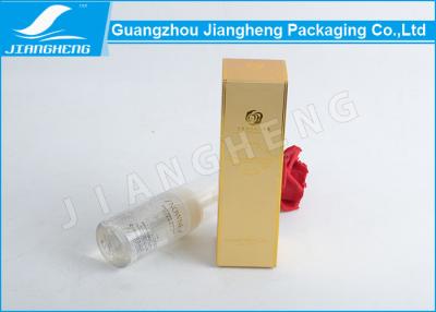 China Cosmetic Custom Paper Box Packaging Gold Stamping Paper Gift Box ROCH Certification for sale