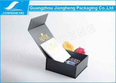 China Square Shape Essential Oil Packaging Boxes With Magnetic Flap , CMYK Printed for sale