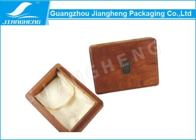 China Gevoelige Bruine Kleine Houten Giftdoos Verpakking voor Gift/Horloge Te koop