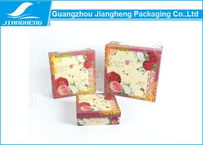 China Caixa de presente rígida de empacotamento da flor da impressão do cartão das caixas do óleo essencial de papel revestido à venda