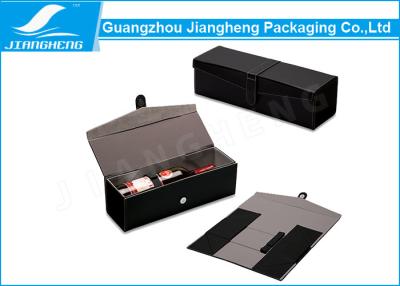 China Cajas de empaquetado coloridas plegables de la botella de vino del papel revestido de la cartulina para el regalo en venta