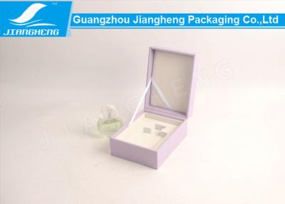 China Empty Perfume Cardboard Paper Packaging Boxes with Different Inner Tray Customized for sale