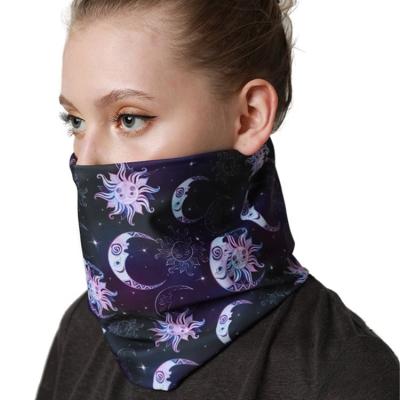 China Wholesale Custom Cheap Anti-UV Printing Seamless Elastic Bandana Face Cooling Cover for sale