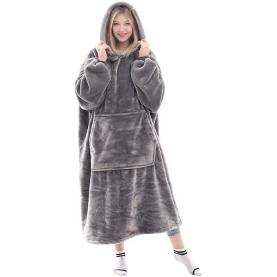 China PORTABLE Hoodie Blanket Luxury, Oversized, Big Blanket Hoodie Blanket Hoodie, Super Warm And Comfortable for sale