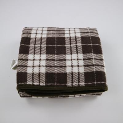 China New Style Best Style Disposable Warm Wool Sherpa Plaid Blanket Scarf for sale