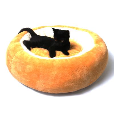 China Free Sample Hot Selling Sustainable Pet Bedding Bed Warmer With Removable Cover for sale