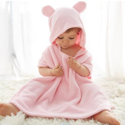 China Factory super soft professional custom dseign bamboo hooded baby bath towel for sale