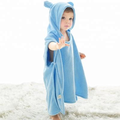 China Custom Super Soft Cotton Super Soft Organic Baby High GSM Hooded Towel for sale