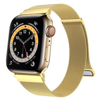 China Keepwin Metal Stainless Steel Watch Band Luxury Milanese Strap Magnetic Buckle For Apple iWatch Series 1 2 3 4 5 6 7 for sale