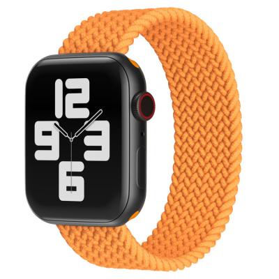 China Fanshion Sport KeepWin Nylon Fabric Loop Braided Solo Strap For Apple Watch Band 45mm 44mm 41mm 42mm 40mm Elastic Strap 38mm For iWatch for sale