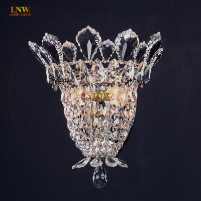 China Traditional Crystal Sconces Lamp Crystal Wall Chandelier Lighting for sale