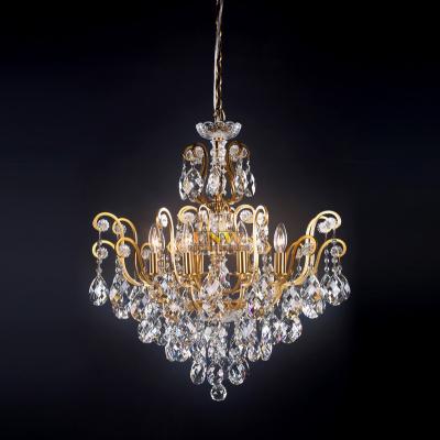 China Modern Crystal Lighting Chandelier Crystal Lamp 8 Lights Traditional Chandelier for sale