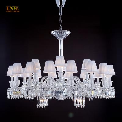 China Atmosphere Crystal Chandelier Crystal Clear Chrome Crystal Lighting Traditional Modern Ceiling Chandelier Light for sale