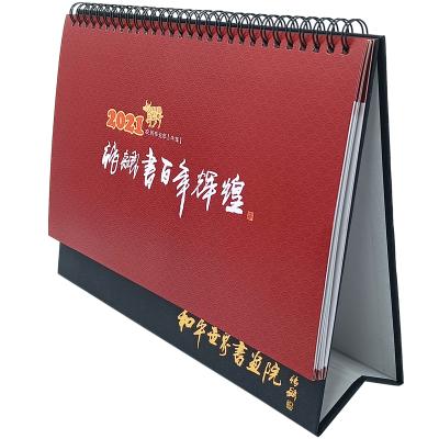 China paper & New Design Cardboard Cozy Printing Calendar Custom Desk Calendar for sale