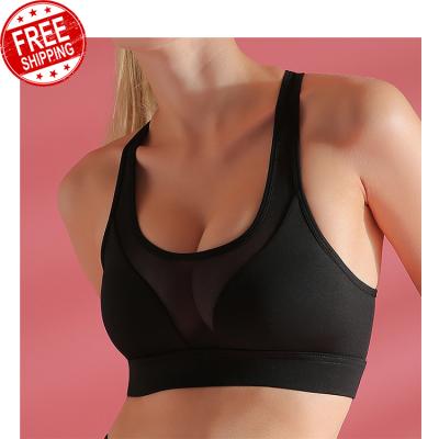 China New Listing Bra High Print Breathable Yoga Bra Fitness Top Sports Wear Crop Top For Women for sale