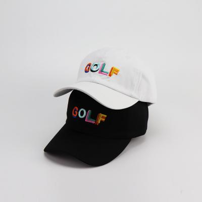 China New COMMON Listing Golf Cap OEM Baseball Hats Golf Hat Fashion Popular Sporting Hats for sale